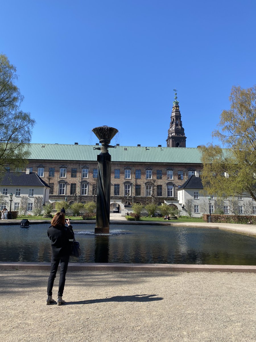 missdesignsays's tweet photo. A group of tourists on bikes … #bikecph #bikers #sharingcph #allgoodthingsdanish #hiddengem #royallibrary #copenhagen https://t.co/1TNdQDNycD