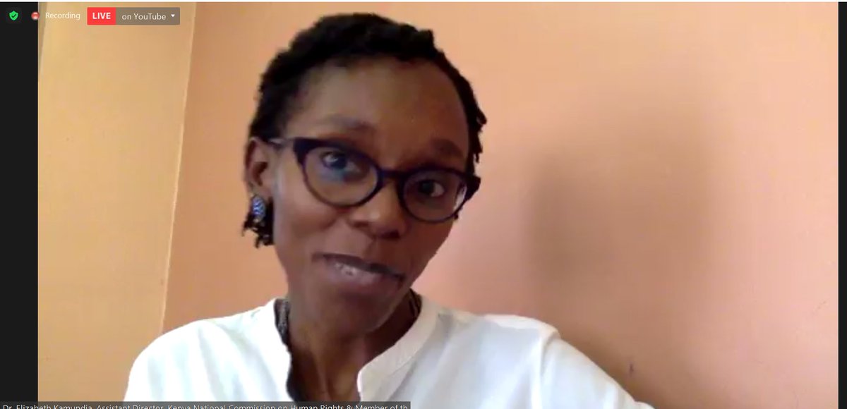 #ACHPR71 Panel on Sustainable Development and Human Rights

Ms. Elizabeth Kamundia from the Kenyan National Commission on Human Rights reminds the crucial role of #NHRIs in promoting a human rights-based approach to achieve #SDGs <a href="/StephanieWamba/">Wamba Stéphanie Nadine</a> <a href="/Adelaide_ISHR/">Adélaïde ETONG JAMES</a> <a href="/achpr_cadhp/">African Commission on Human and Peoples' Rights</a>