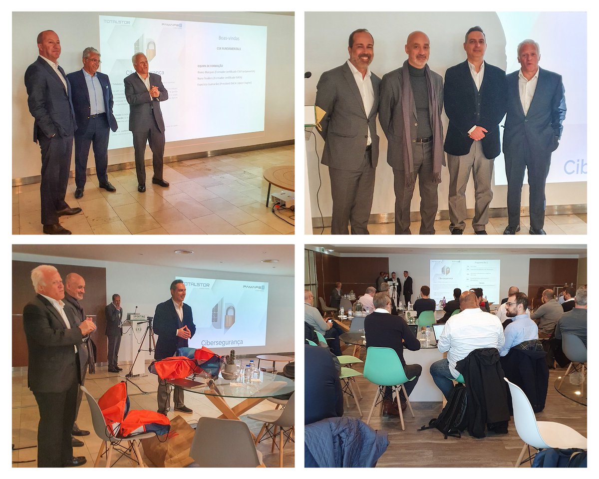 E assim se marca o primeiro evento organizado pela TotalStor A RICOH Company  e PAMAFE como família Ricoh.
Aconteceu nos dias 21 e 22 de Abril e teve lugar no estádio do Sporting Clube de Portugal , onde se abordou um tema tão importante nos dias que correm, a Cibersegurança.