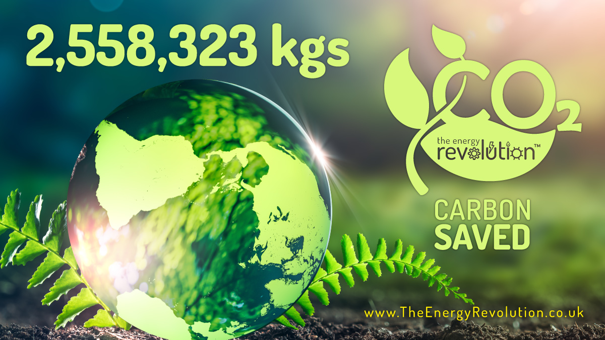 GETSolutionsUK's tweet photo. So far we have prevented 2.5 Million Kgs of carbon being emitted into the atmosphere &amp; this number is rising all the time! Doing our bit for🌍 #EarthDay #WorldEarthDay #EarthDay2022 https://t.co/i0Pti650Tr