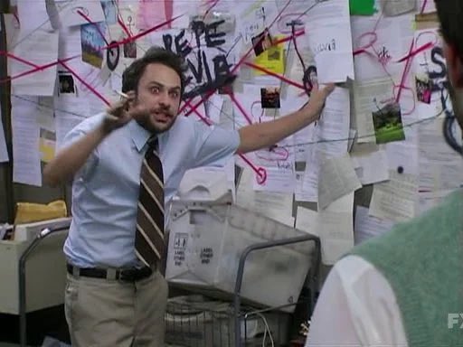 JackieDanziger's tweet photo. What people think a podcast producer looks like vs reality https://t.co/r4EitS3eYr