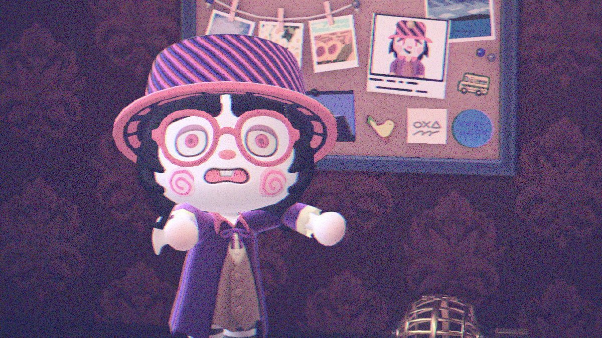 PrincessYuji's tweet image. I'm going for a cute vampire but I'm also a mob boss vibe #AnimalCrossing #ACNH #NintendoSwitch