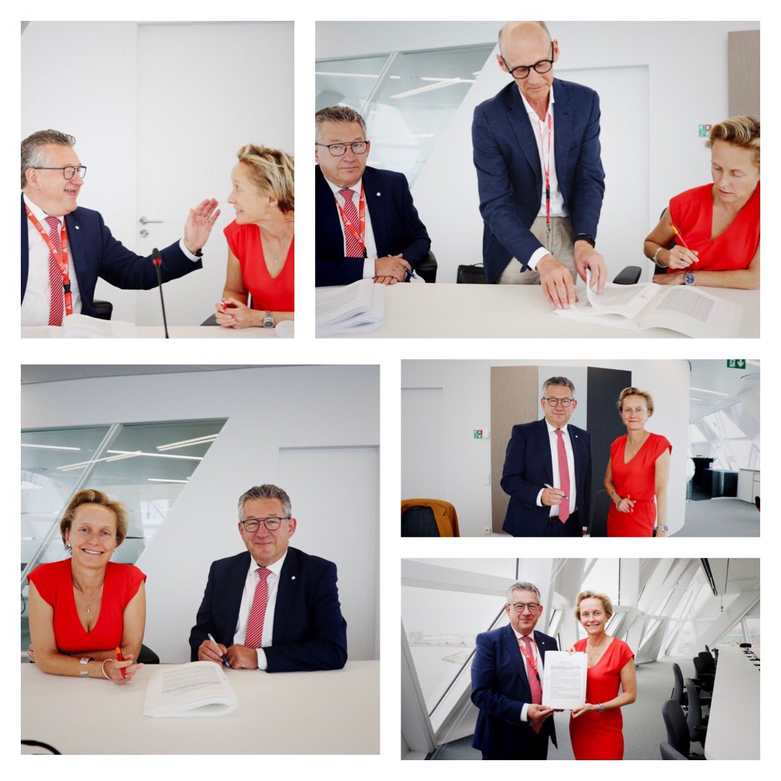 Fusie havens van Antwerpen en Zeebrugge vanaf vandaag officieel en juridisch een feit! #BetterTogether @Port_Zeebrugge @PortofAntwerp <a href="/AnnickDeRidder/">Annick De Ridder</a>
