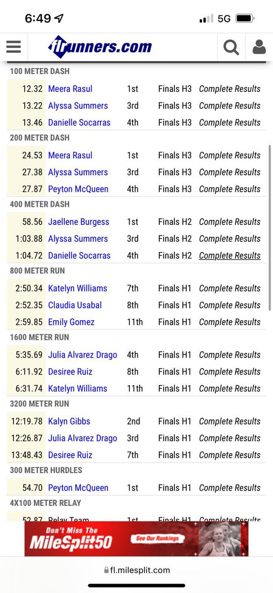 CudaRunners's tweet photo. What an incredible night from our @CudaRunners Stars &amp; Coaches at the FHSAA 4A District 16 Championship 4/21/22

They were on 🔥

Girls 🥇 
Boys🥈
Several athletes PR’d &amp; advanced to Regionals
@reefathletics1 @sr_reef @flrunners @FHSAA @FloTrack @MDCPSSouth @CanesTrack @FSU_Track https://t.co/Howd2d1gqD