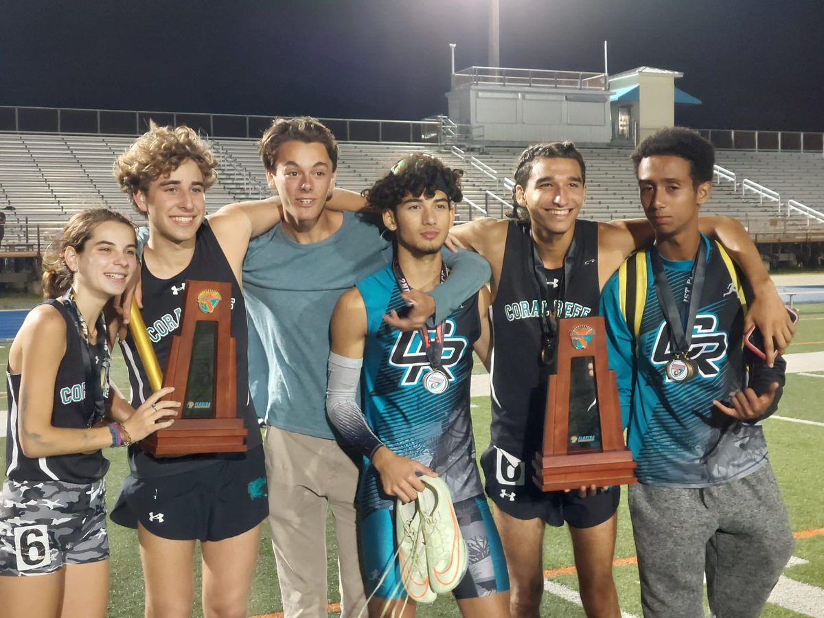What an incredible night from our <a href="/CudaRunners/">LUCAS OLIVEIRA - Athlete - Track & Field - XC</a> Stars &amp; Coaches at the FHSAA 4A District 16 Championship 4/21/22

They were on 🔥

Girls 🥇 
Boys🥈
Several athletes PR’d &amp; advanced to Regionals
<a href="/reefathletics1/">Coral Reef Athletics</a> <a href="/sr_reef/">Coral Reef Sr High</a> <a href="/flrunners/">FLRunners</a> <a href="/FHSAA/">FHSAA</a> <a href="/FloTrack/">FloTrack</a> <a href="/MDCPSSouth/">South Region Office</a> <a href="/CanesTrack/">Miami Hurricanes Track & Field/Cross Country</a> <a href="/FSU_Track/">Florida State T&F/XC</a>