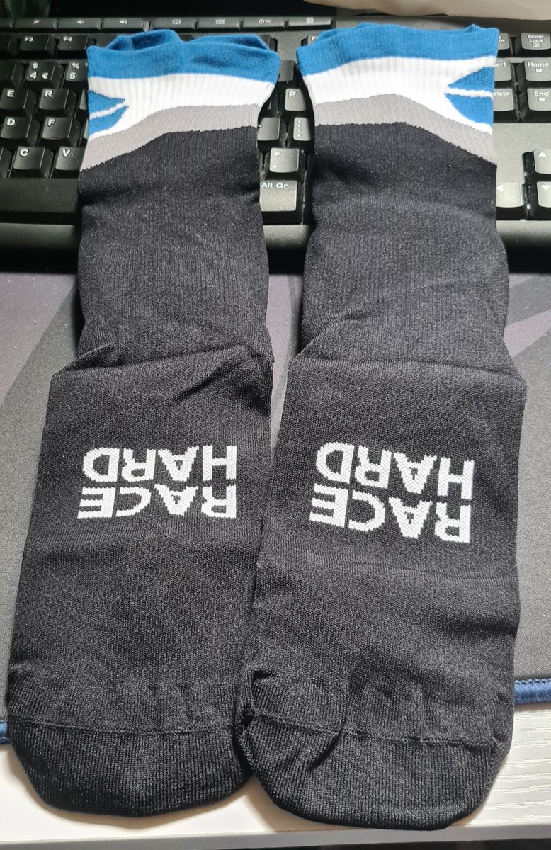 lowbris's tweet photo. The @Cube_Controls socks gotta be worth an extra few tenths off. Look forward to trying them out on the rig. https://t.co/cacoiEMwk1