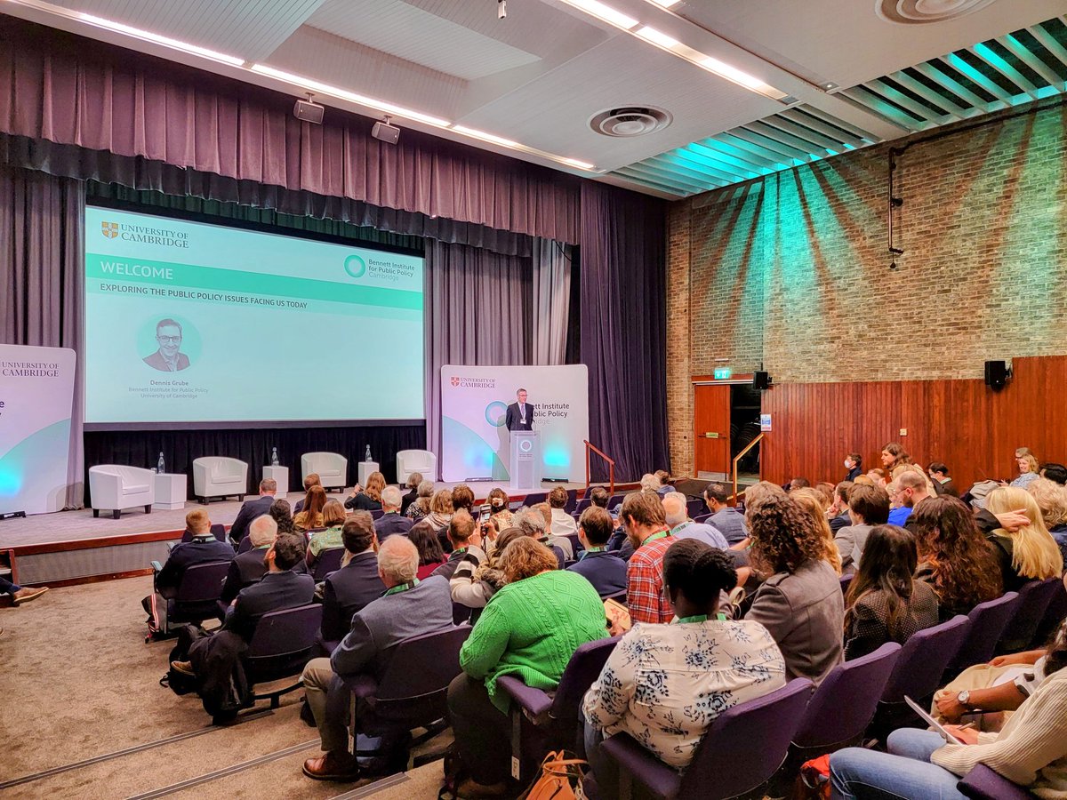 Our fearless leader kicking us off <a href="/BennettInst/">Bennett Institute for Public Policy</a> Annual Conference in the beautiful <a href="/ChurchillCol/">Churchill College</a>.

#BennettInst <a href="/Cambridge_Uni/">Cambridge University</a>