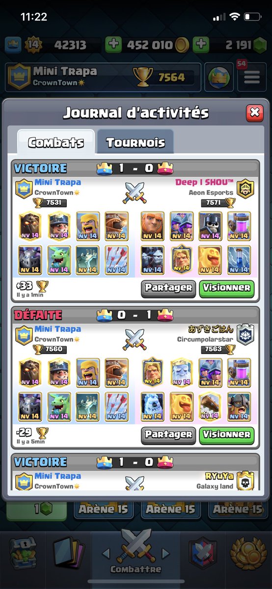 Youhou Clash Royale 2022