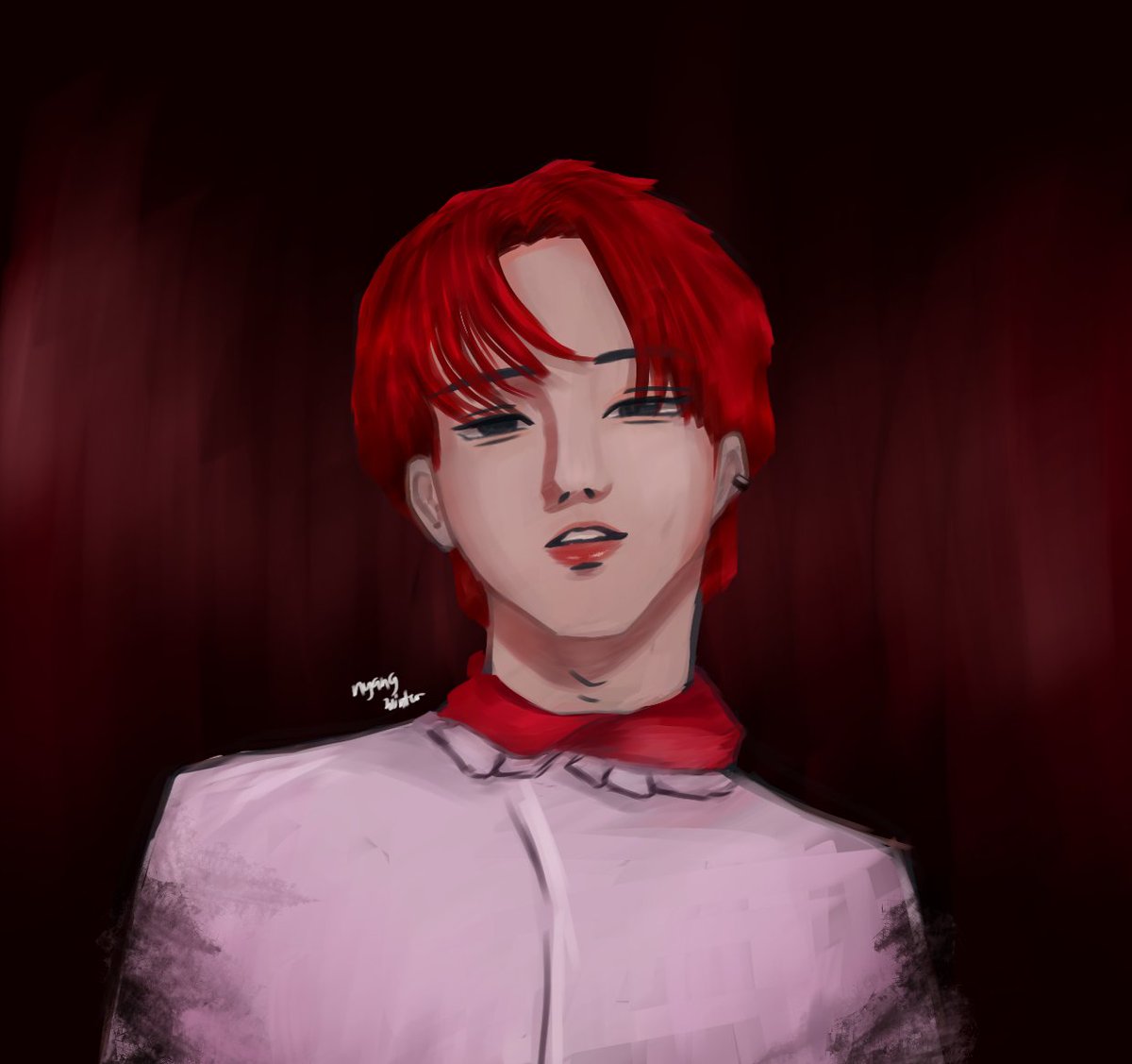 Nyang_winter's tweet photo. I can't be the only one who thought of this #JUNGWON.. https://t.co/xWWagE7hYu