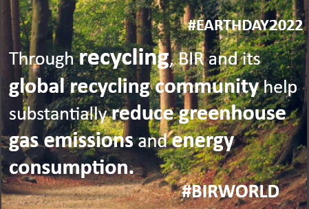 🌍On #EarthDay2022, #BIR champions the huge environmental contributions of the #international #recyclingindustry. Check our latest #factsandfigures 
👉lnkd.in/e-s2yyDQ

Join #BIRBarcelona2022 for the latest developments in the #recyclingindustry! 
👉lnkd.in/gtcpCtAH