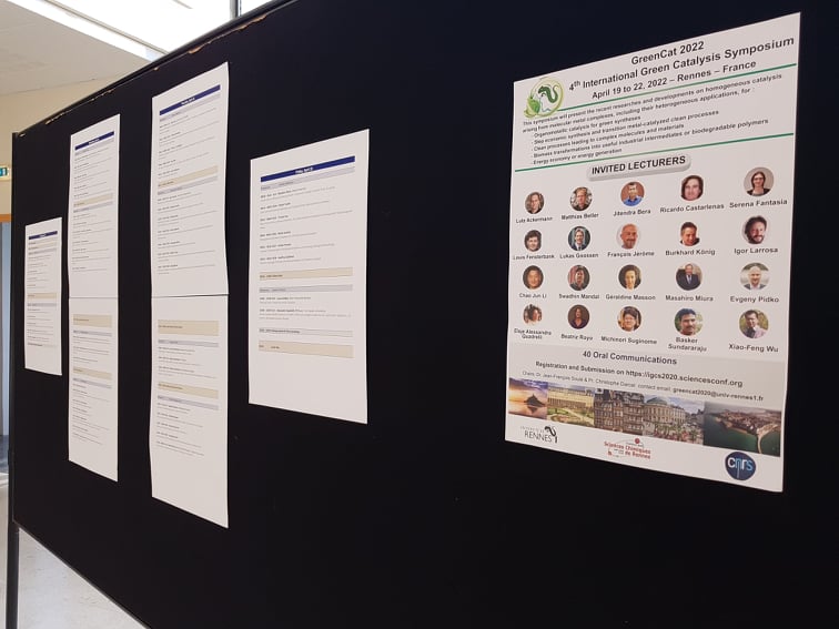 Demeta_FR's tweet photo. This week, @Demeta_FR‘s #GreenCARE group is attending the 4th edition of the #GreenCat Symposium from the 16th to the 22nd of April on the Beaulieu campus of the Université Rennes 1.
 
👉 Click here to discover the full program: https://t.co/r4ru4zIFaP
 
#GreenChemistry #Demeta https://t.co/tJxm7h7GRu