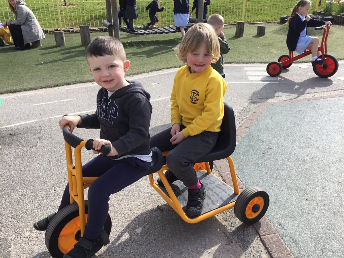 We have been enjoying our new taxi bike this week. #RBL