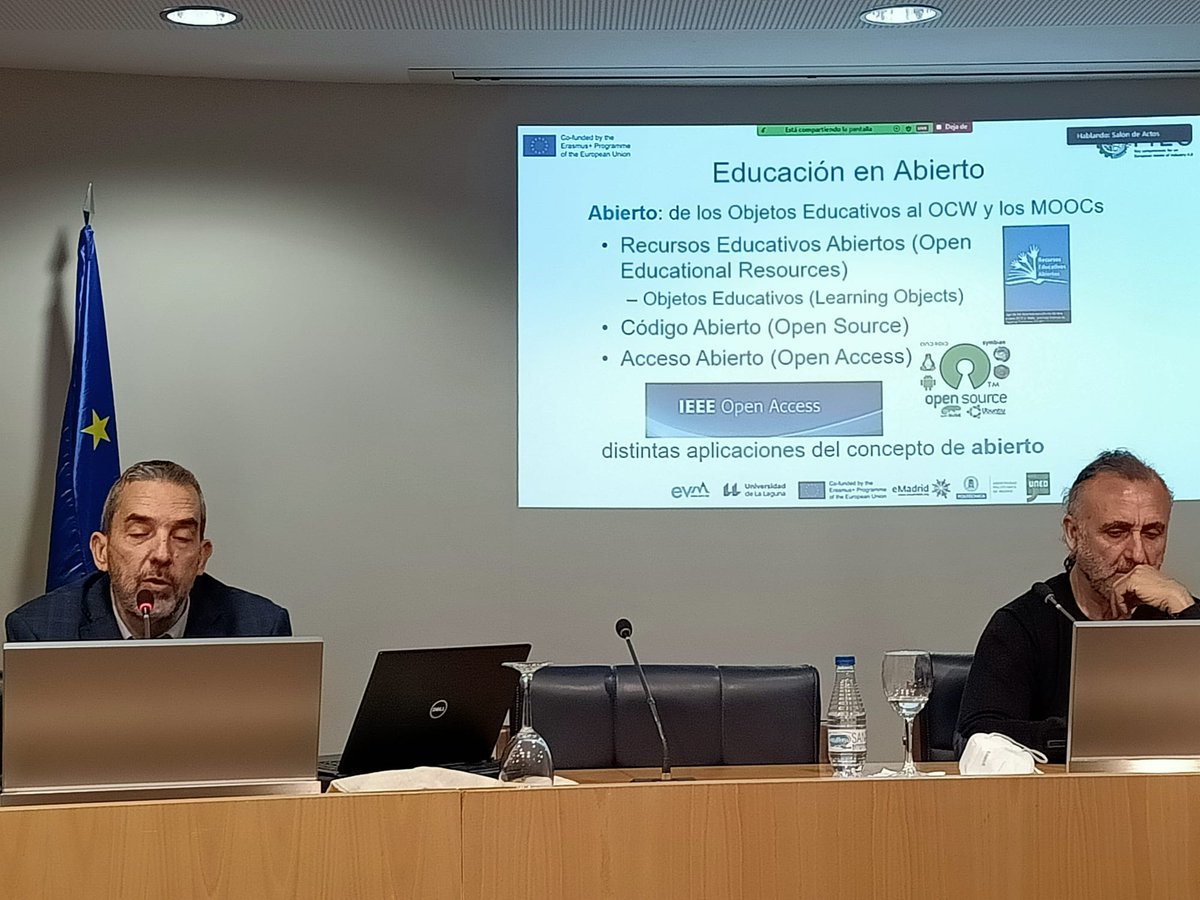 emadridnet's tweet photo. Manuel Castro nos habla de que un MOOC ha de tener un diseño instruccional y una evaluación . Tienden a ser masivos aunque esto depende del área.  Además, pueden ser abiertos o no.

#eMadridnet https://t.co/8jN6S4qFbo