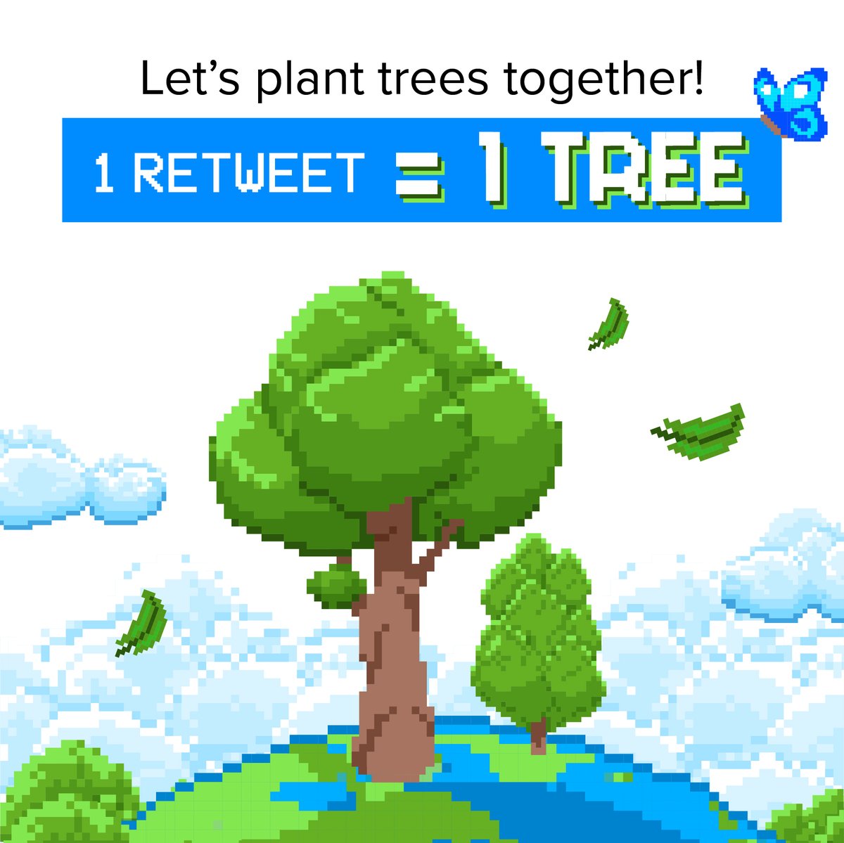 Make this Earth Day count 💚
For each RT of this tweet, we will plant 1 baby tree together with <a href="/Treesftf/">Trees for the Future</a> 🌱

We'll be counting your retweets until 10AM CEST, April 23.

Read more about Trees for the Future >> displate.com/plant-a-tree
Terms >> buff.ly/3MmGTM3