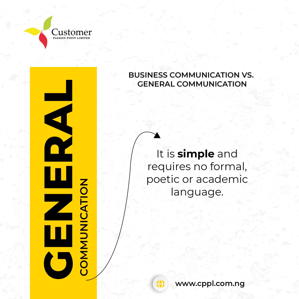cppltraining's tweet image. You must understand how to communicate in the market place to create and capture value.

We can help you design effective business communication models; all you have to do is book our free consultation session:
cppl.com.ng/sme-consulting…

#cpplnigeria #cppltrainingprograms #business