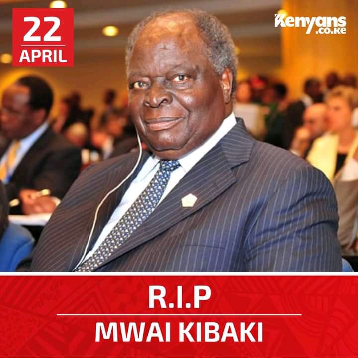 Rest in peace. H.E.Hon.Mwai Kibaki you were a Hero.