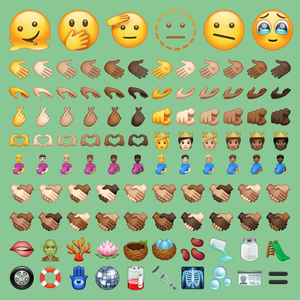 New emojis 2022 iPhone