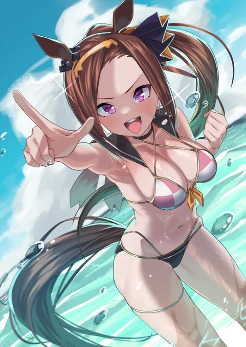 バクシンバクシン🌊🌊
#ウマ娘 