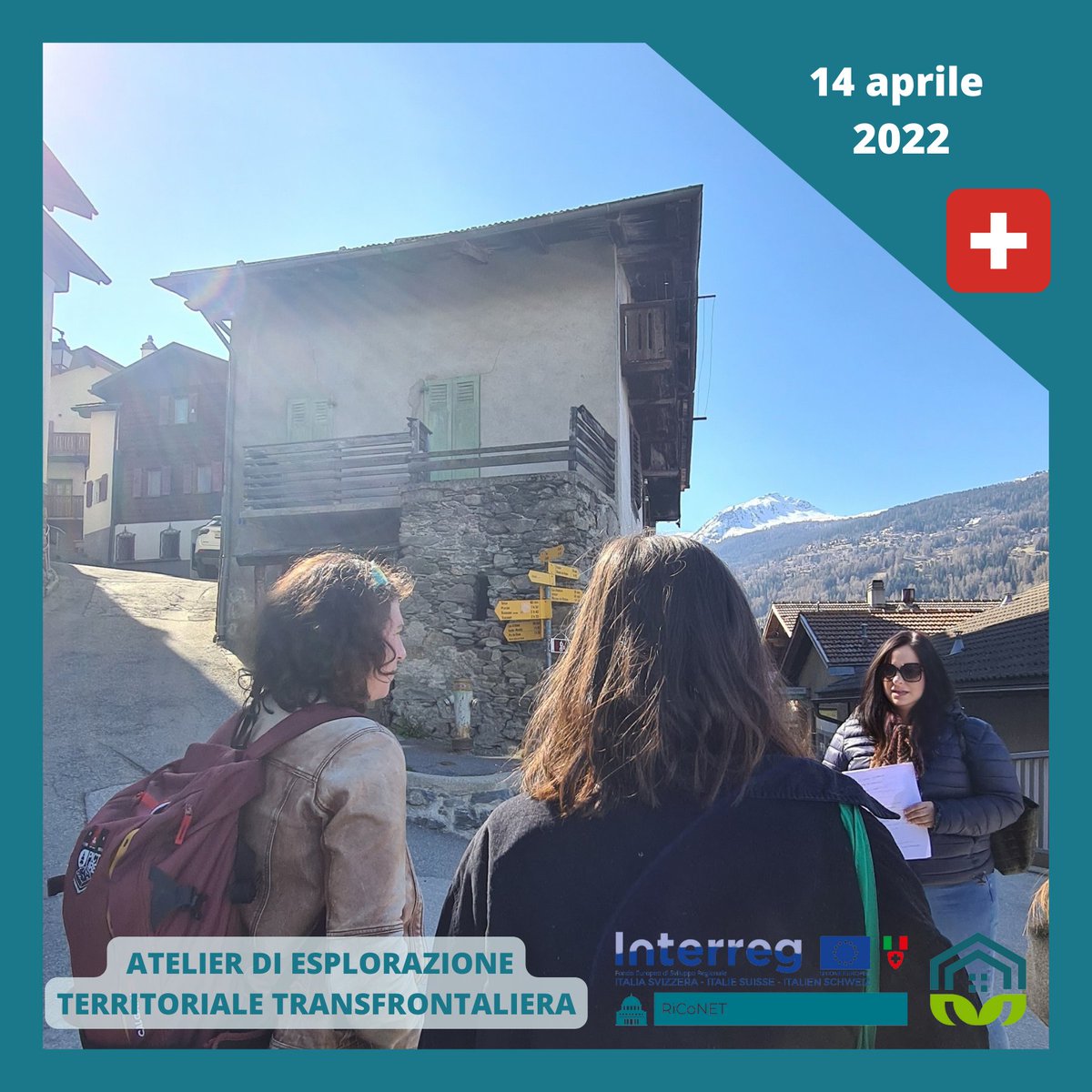 RiCoNETinterreg's tweet image. 🇫🇷 Atelier d&apos;exploration territoriale transfrontalière, avec les étudiants de l&apos;option Event Management
Le 14 avril, dans le cadre du projet #RiCoNET, un’ atelier d&apos;exploration territoriale s&apos;est tenu dans les communes suisses de #Riddes et #Isérables bit.ly/3K5mBVS