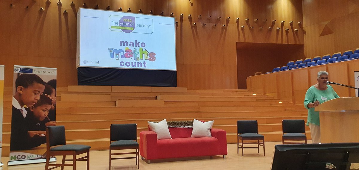 JBesford's tweet photo. #MakeMathsCount - Yes we can & must!!
#WesternCape #MathsStrategyLaunch @KarenR_Dudley18 @WCEDnews https://t.co/sAIk7ubc57
