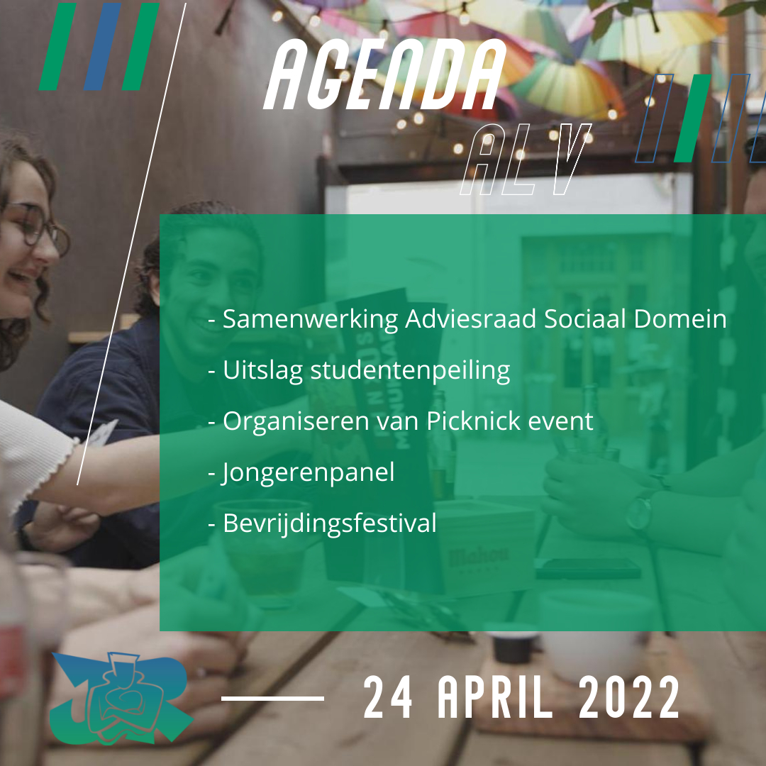 Zondag 24 April om 19:30 uur - open vergadering!
Deze thema’s staan zondag op de agenda! 
#leden #wezoekenje #komerbij #jongerenraad #gevraagdadvies #ongevraagdadvies #inspireren #organiseren #denken #durven #doen