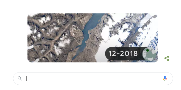 ayeishasheldon1's tweet photo. Exciting to see #SatelliteImagery featured on #Google for #EarthDay today! Not so exciting to see the devastating changes our earth is facing though... #gistalk 🛰️🌏 https://t.co/UesGQjmCgt