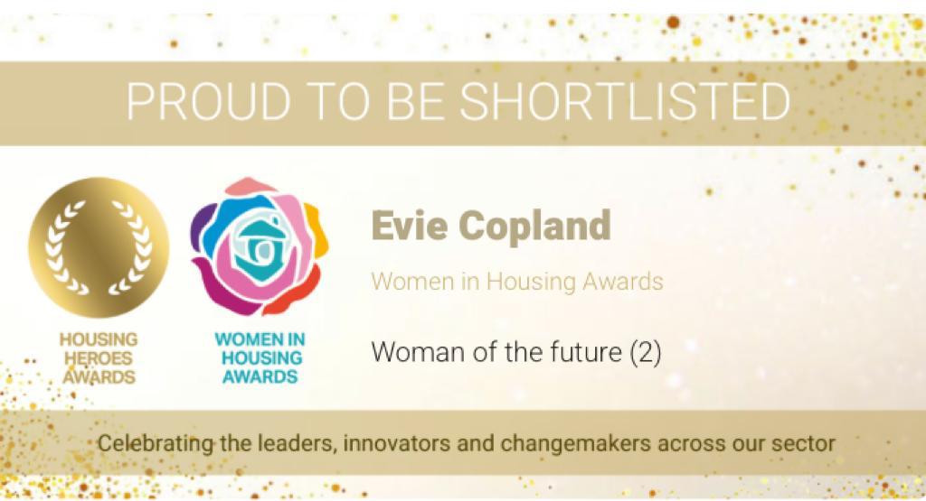 Wonderful to see <a href="/eviecopland/">Evie Copland CIHCM</a> shortlisted for the Woman of the Future award 👏🏼👏🏼👏🏼

Evie is our former Chair and one of the original founding members of <a href="/CIHFutures/">CIH Futures</a>. This nomination is a reflection of the impact she has had on us all as a group and individuals. 

Good luck Evie🤞🏼