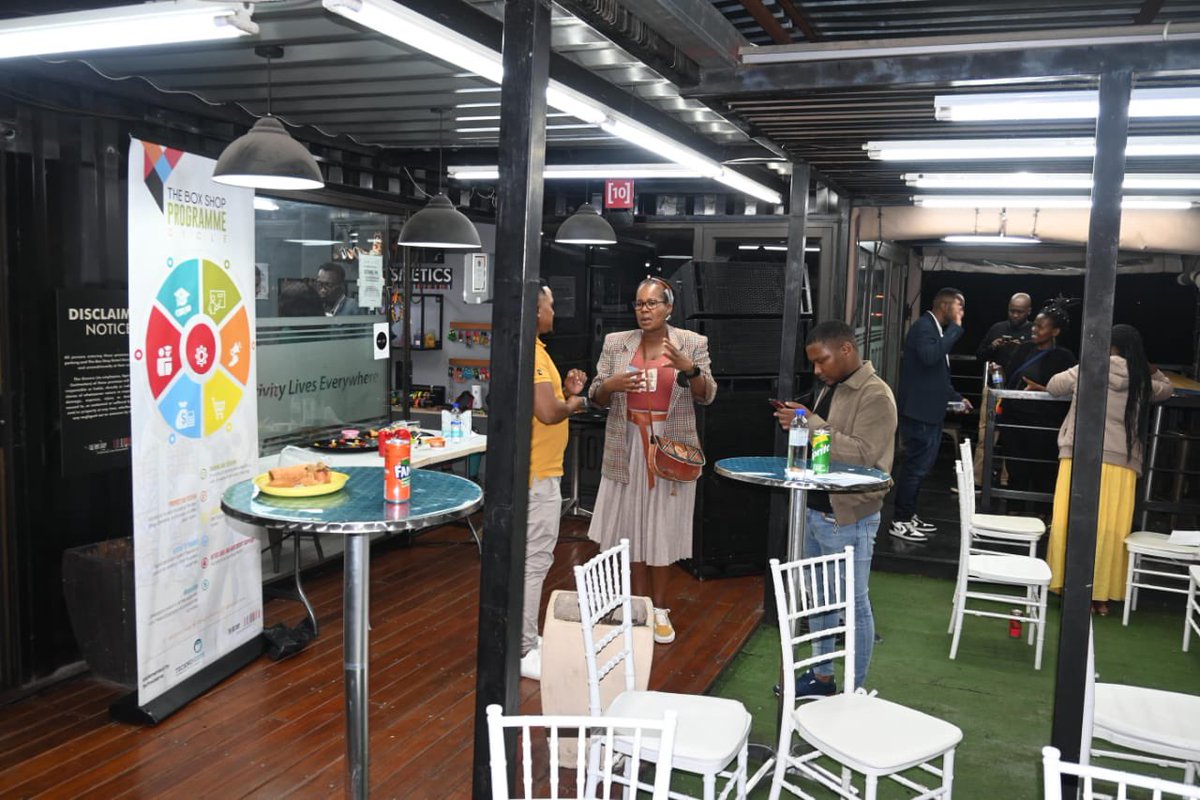 theboxshopsa's tweet photo. Thank you for joining our first ever Networking Session post covid-19 lockdown yesternoon.
The spirit entrepreneurship is alive and well.
#theboxshop #networking #trending https://t.co/xJPpSY8lps