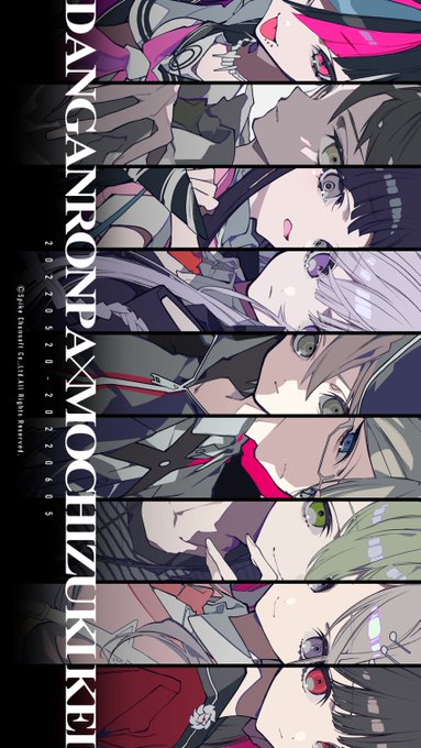 【ダンガンロンパ×望月けいコラボ第二弾決定】 

好評だった『ダンガンロンパ』コラボイベの
第二弾がロフトで開催!
やったー!!
前回からさらに人数増やして描かせていただきました

⬛︎5月20日〜6月5日
渋谷/梅田/名古屋/札幌/天神/大宮/仙台/新潟/京都
▶︎https://t.co/rD54vJPLih

よろです! 