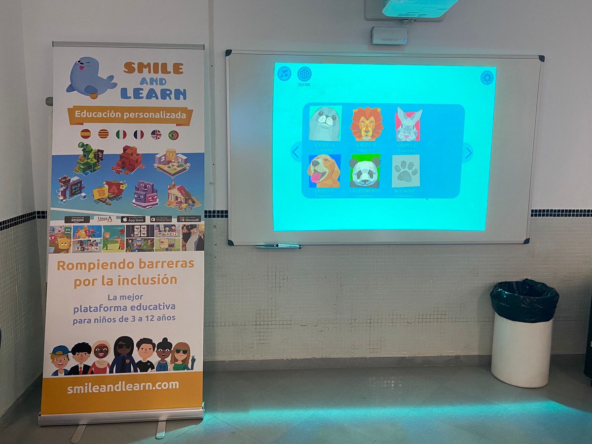 SmileandLearn's tweet photo. Siguen las Jornadas Formativas:
"Tecnología para una Escuela Inclusiva" donde nuestra Directora de Educación Inclusiva, Guadalupe Montero, ha presentado cómo Smile and Learn puede ayudar a atender a las necesidades de todos los niños y niñas. 
@RossellimacEDU @InnoEducaUMA https://t.co/UgSzwnPPtt
