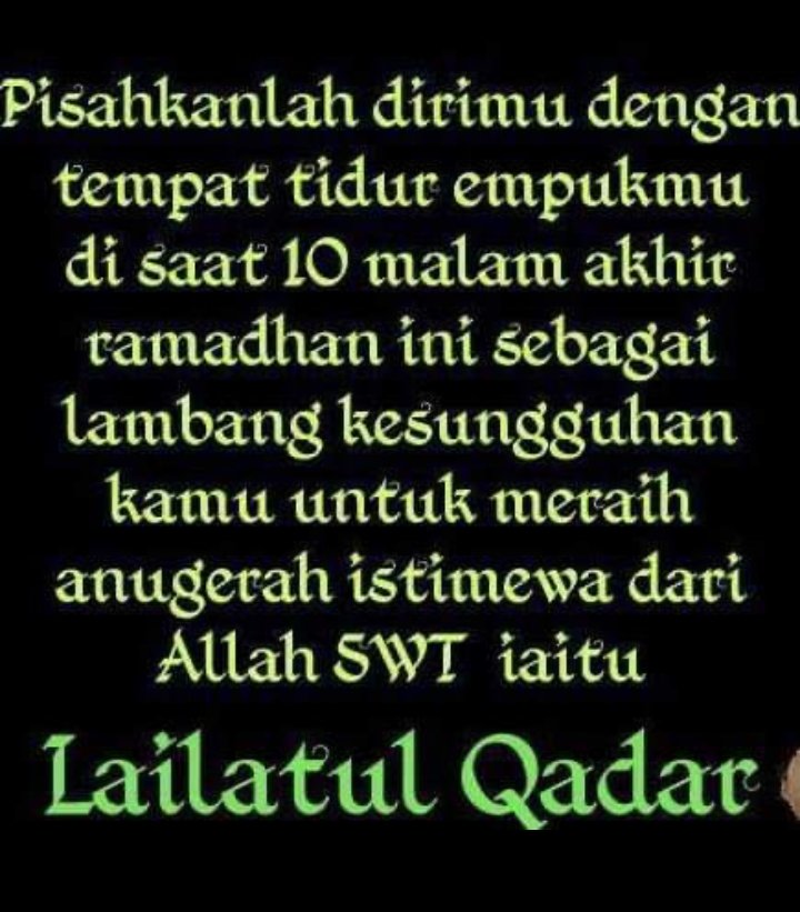 Adda34044926's tweet photo. Pisahkanlah dirimu dengan tempat tidur empukmu dan Gajet2 mu🤭🤭🤭
#10malamterakhir #Ramadan https://t.co/MIWPC15mbC