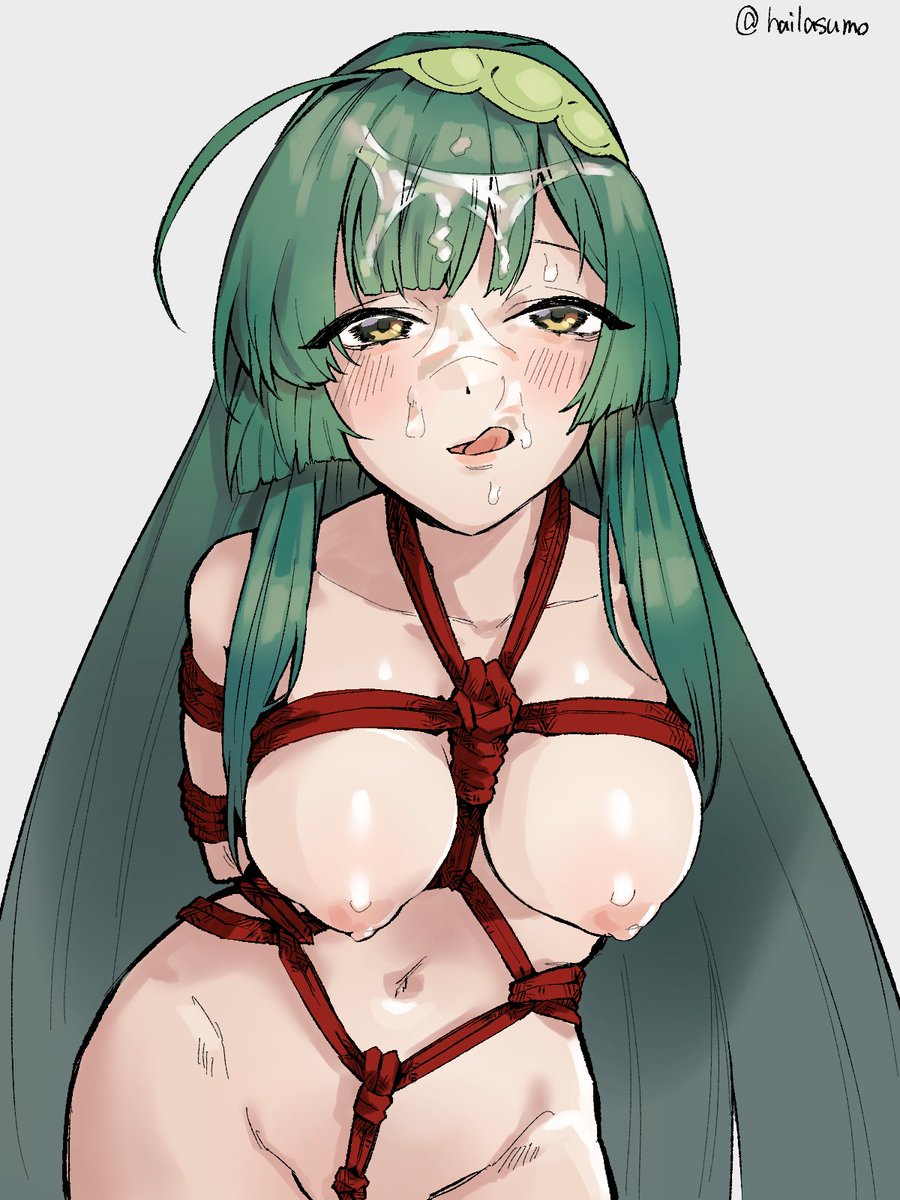 ログボ297 緊縛ずん子でコッショリ。描いた後に顔がデカかったと気付きました 