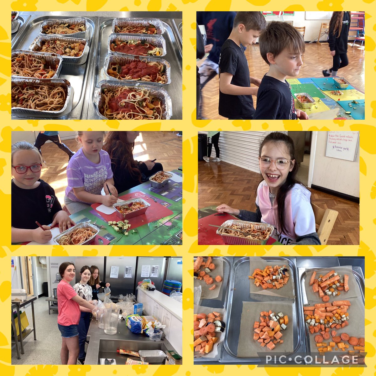 Overchurch_Jnrs's tweet photo. Overchurch Junior HAF club cooking up a storm. Trying lots of new foods.π₯¦π«πButternut Squash, eggplant, sweet potato.
#HAF #edsential https://t.co/tjA752CBe2