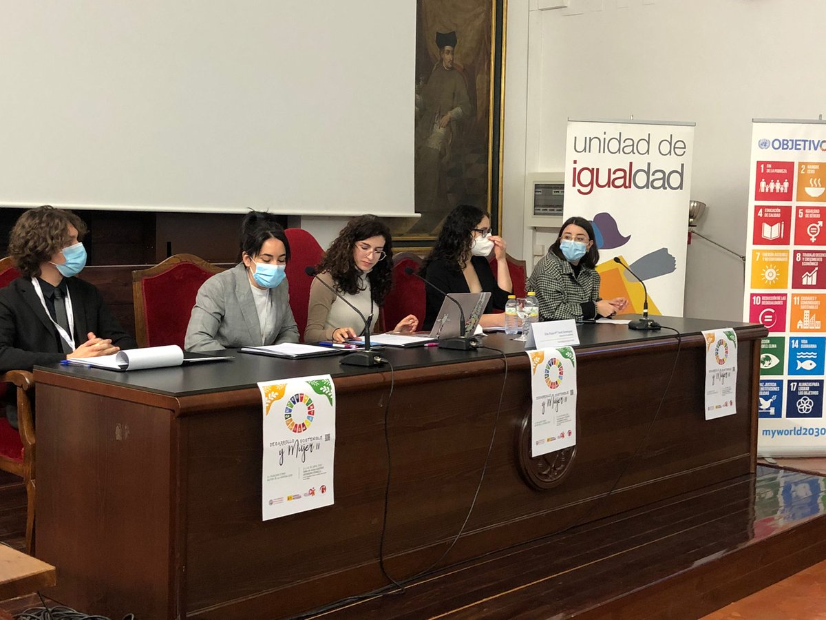 Un placer moderar esta mañana la Mesa de Jóvenes investigadores en Congreso Desarrollo Sostenible y Mujer II. Os agradezco mucho a todos los participantes vuestra disposición, trabajo y profesionalidad.

<a href="/InstMujeres/">Instituto de las Mujeres</a> <a href="/IgualdadUSAL/">Unidad de Igualdad</a> <a href="/clinicaJASUsal/">ClínicaJurídica USAL</a> 

#ODS5 #DesarrolloSostenible