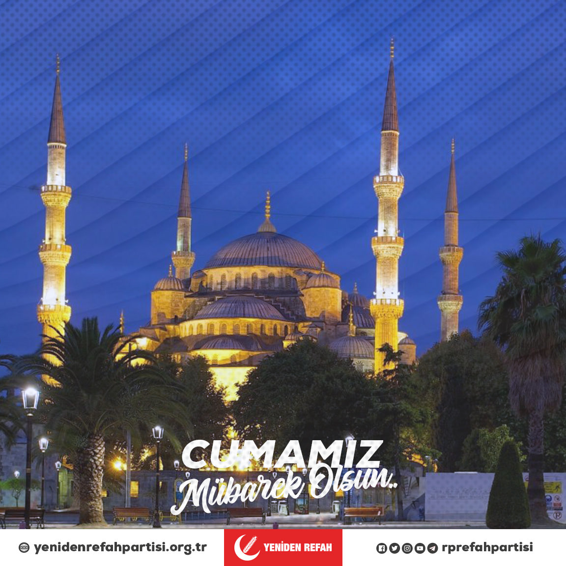 Allah’ın rahmeti ve bereketi üzerimize olsun. Cumamız mübarek olsun.