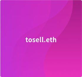 Domainclubx's tweet photo. tosell.eth
for sale 14,34 ETH
#tosell
#opensea #rektdomains #rarible #web3 #ensdomains #nft #Domains #nfts #ens #crypto #hns #unstoppabledomains #nftcommunity #emojidomains #Domain #hnsdomains #domainnamesforsale
https://t.co/54oeUV5jP3 https://t.co/NOGqEmHpyq