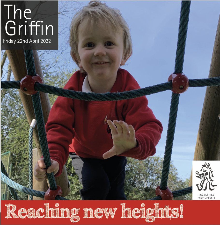 Welcome back! The first Griffin of the Summer Term is now live - 'Reaching new heights' online.fliphtml5.com/uqxri/bvnn/