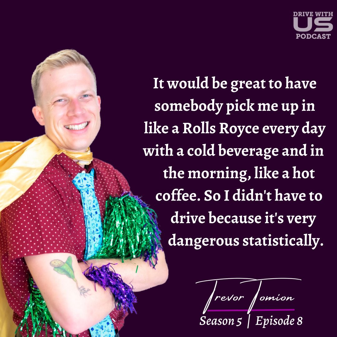 Comment below what you would like to be picked up in?

Trevor enjoys driving (fast) but would love it if he didn’t have to drive at all.

#DriveWithUsPodcast #fridayvibes #podcasts #driving