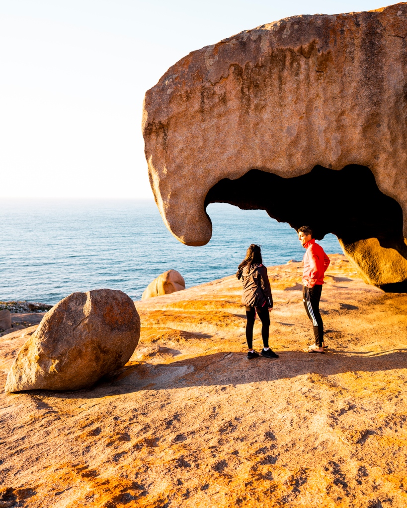 nathsway's tweet photo. One cannot simply visit Kangaroo Island without stopping at the world famous Remarkable Rocks 😍 Perched above the sea in Flinders Chase National Park, this cluster of granite boulders have been shaped over 500 million years 🌊 
-
#remarkablerocks #southaustralia #kangarooisland https://t.co/Ys6qyT1eHI