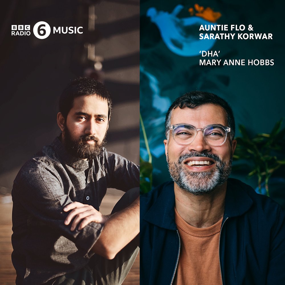 Listen to Dha on Mary Anne Hobbs' Hit Reset TODAY on BBC 6 Music!
<a href="/Auntie_Flo/">Brian d’Souza/Auntie Flo</a> <a href="/SarathyKorwar/">Sarathy Korwar</a> <a href="/maryannehobbs/">maryannehobbs</a>