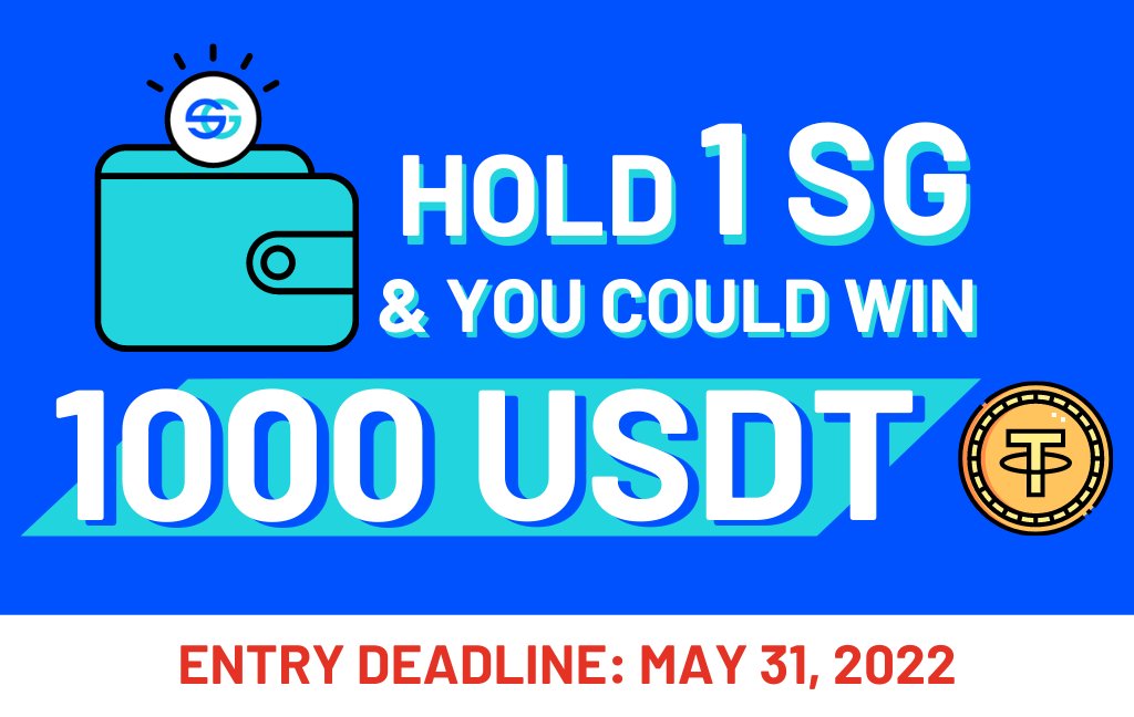 Win 1,000 $USDT with just 1 SG ($0.30)!🙌
👉Details here: socialgood.zendesk.com/hc/articles/59…

⭐RT to win $100 in SG! (⇔#BTC, USDT)
1️⃣Follow <a href="/SocialGood_Inc/">SocialGood App │ $1 Million Giveaway — Free</a>
2️⃣RT this post
3️⃣We’ll tag the 11th RT/Share #Giveaway winner on April 27. (We won't DM first!)