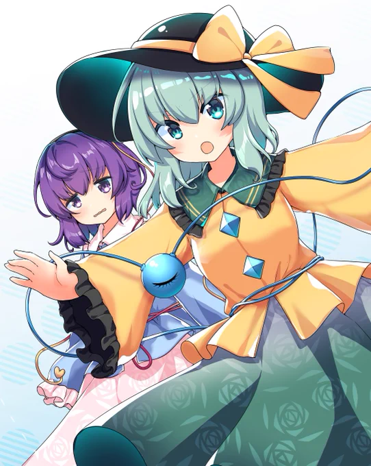古明地姉妹 #東方Project 