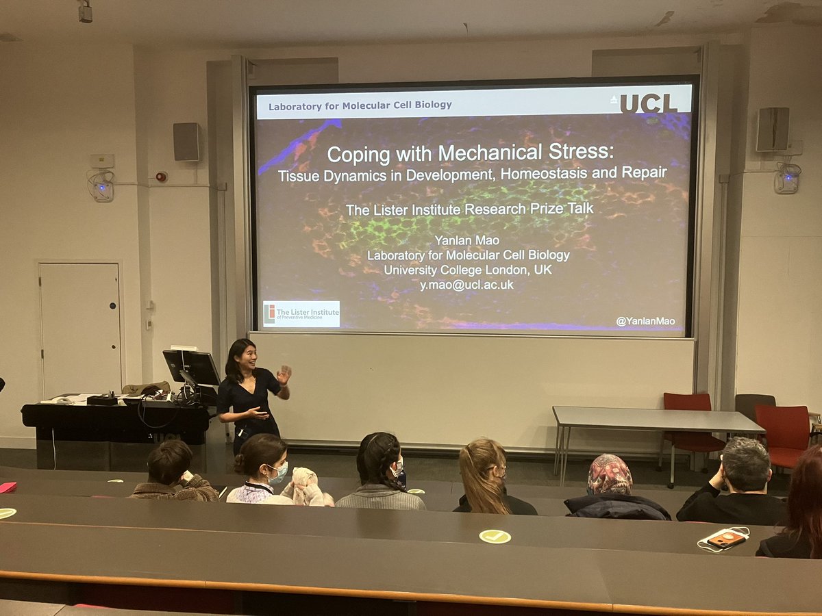 maxineholder's tweet photo. Congratulations @YanlanMao on winning the Lister Prize! https://t.co/h4Zw1w9kLU