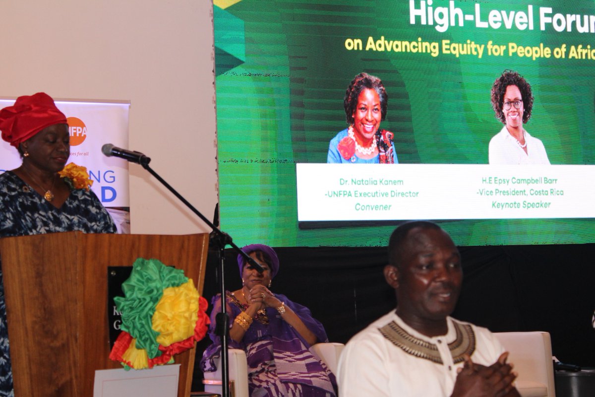 UNinGhana's tweet photo. Promoting equality and solidarity among all human beings without distinction, including people of African Descent across the world is the strong message coming out from the ongoing High-Level Forum in Accra to advance equity for People of African Descent.
#TheReturnMission https://t.co/PLc1N0AWas
