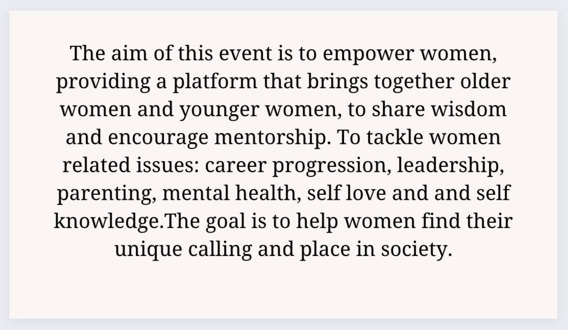Pabala_'s tweet photo. Hi Ladies ❣️

Get your early bird ticket for M320 from today until the 28th April - you do not want to miss this one🔊

#WomenEmpowerment #CelebratingWomen #FixYourCrownQueen #Lstwitter #7May2022 https://t.co/7kiALbSHK5