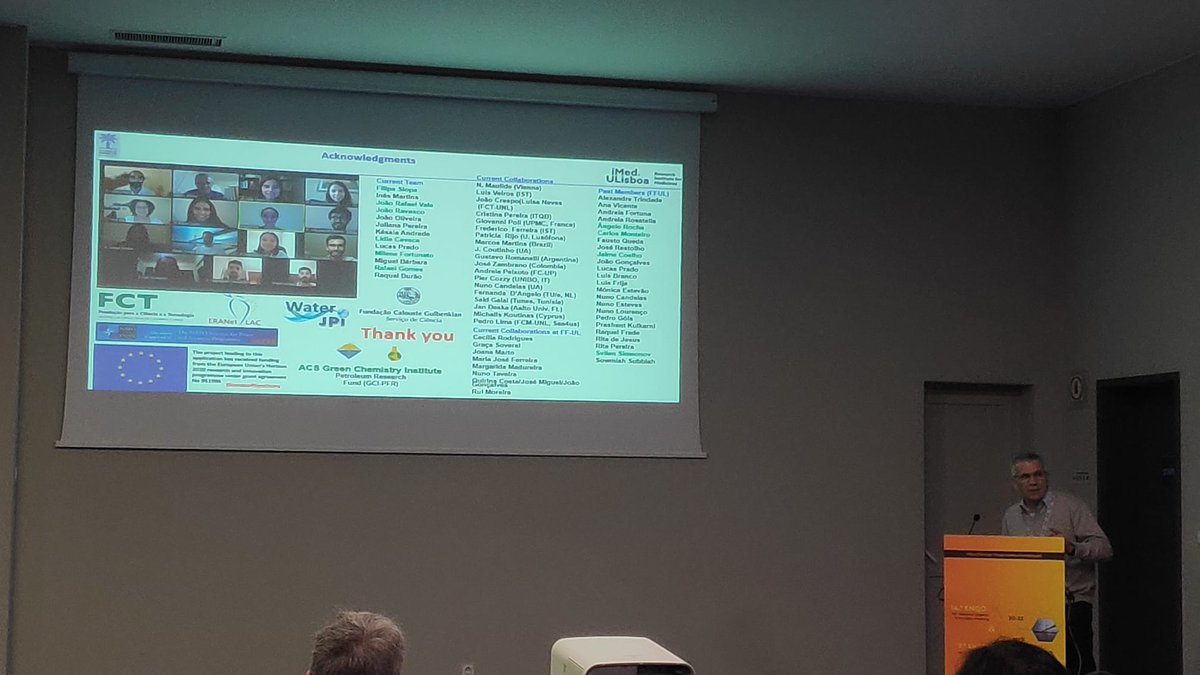 Biomass4Synthon's tweet photo. Today, our Project Coordinator, Prof. Carlos Afonso, began the @spquimica meeting with a Plenary Lecture about some of the projects developed at his lab: "Synthetic transformations under flow conditions from biomass-derived synthetic building blocks"
Excellent talk!👏
#H2020 https://t.co/95JhyaMx8e