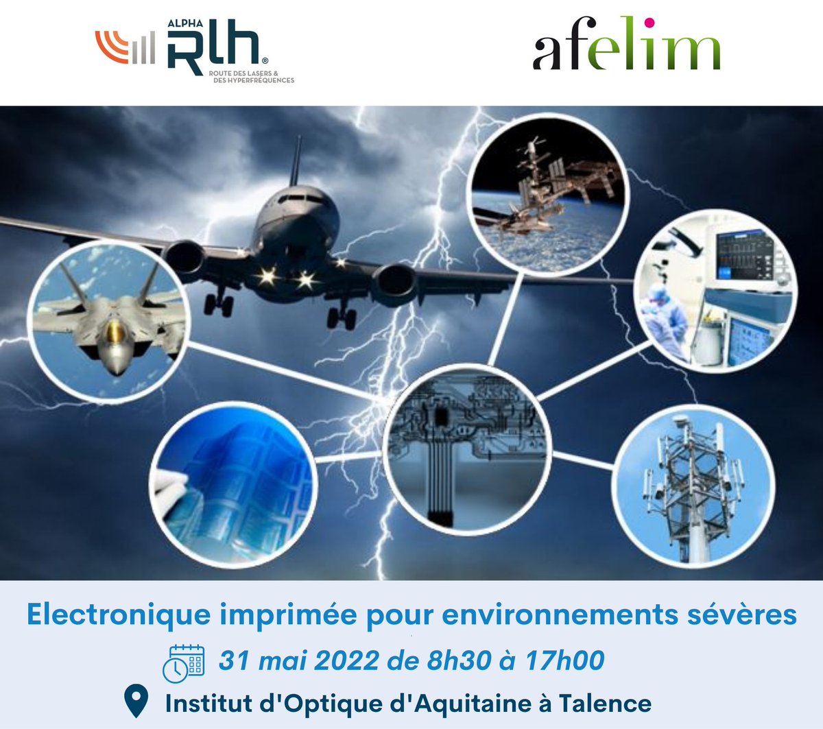 Alpha_RLH's tweet photo. 📆31 mai à Talence : Journée "#ElectroniqueImprimée pour environnements sévères"
Venez visiter la plateforme #ELORPrintTec et vous informer sur les atouts de l'électronique imprimée pour répondre aux contextes difficiles.
➡️ https://t.co/vWDtqfSrMn
@Afelim_Assoc @Cerameurop https://t.co/RsvWEud2hv