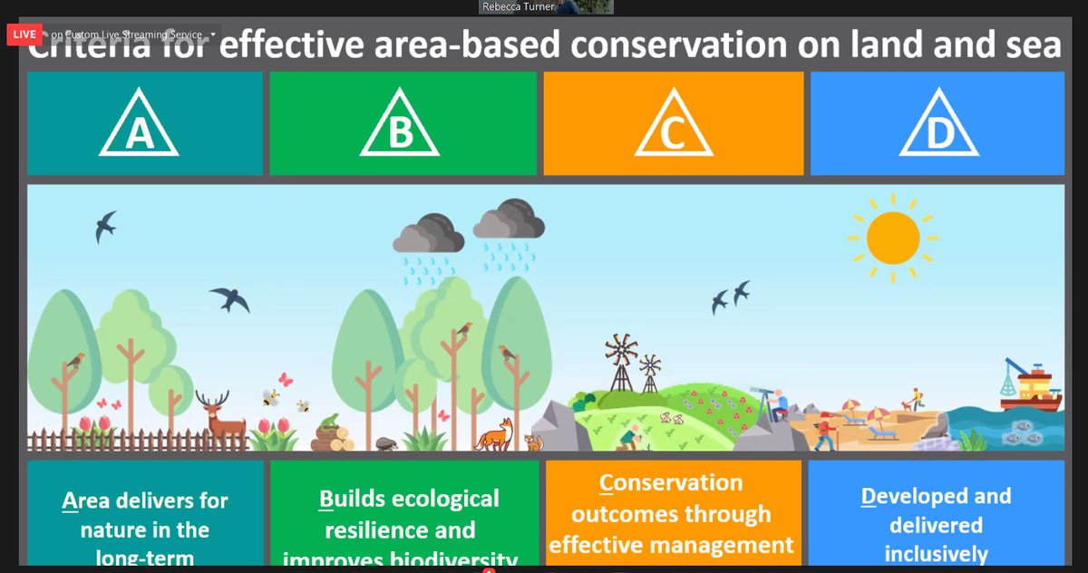 annika_clements's tweet image. This summary slide from makes it very clear what is required for truly effective area-based #conservation both on land & sea. The importance of people & #codevelopment is vital as part of this process. #BES30by30