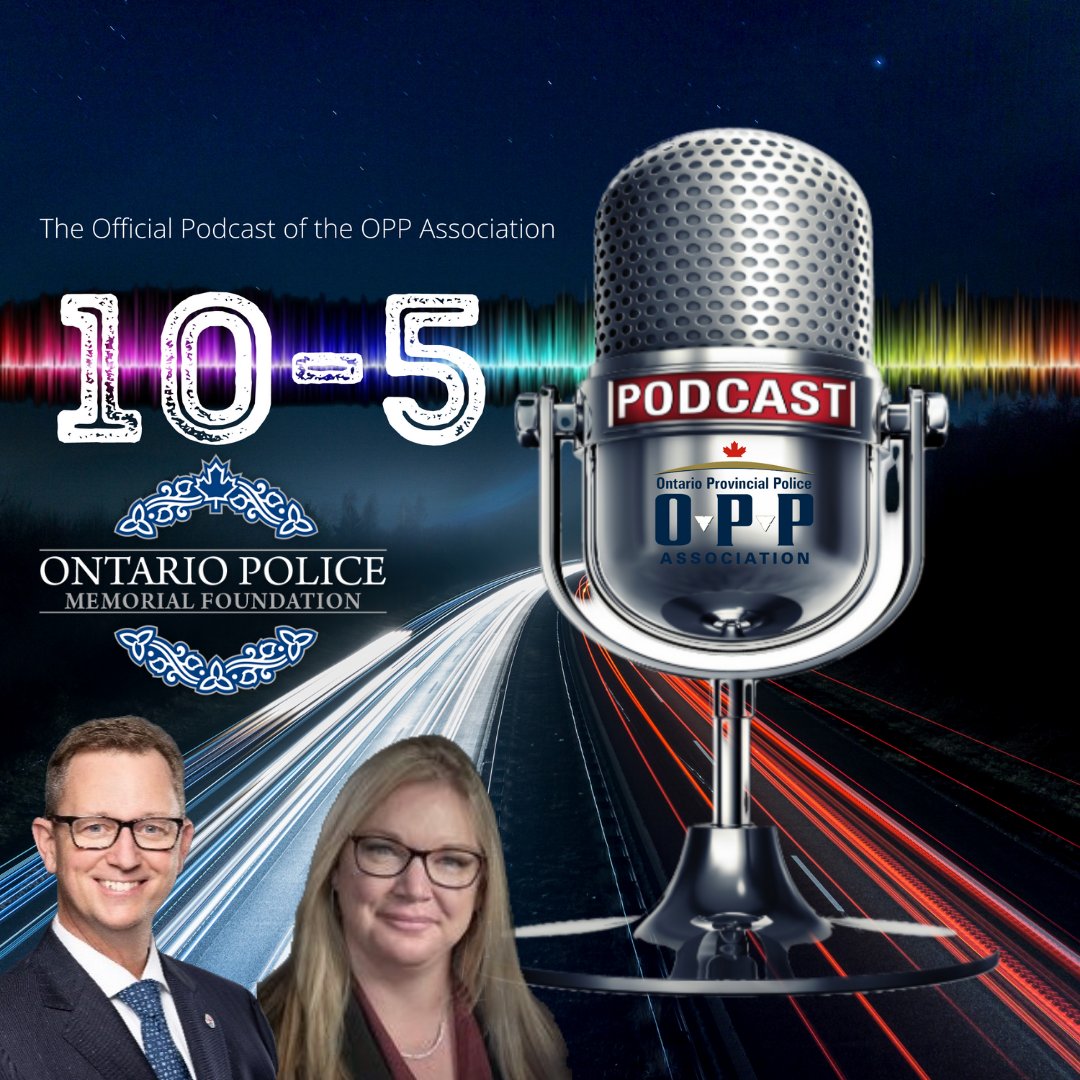OPPAssociation's tweet photo. Listen to OPPA Director Lynn Neale &amp; TPA Director Jason Tomlinson in their roles with Ontario Police Memorial Foundation discuss OPMF Ceremony of Remembrance Sunday May 1, 2022. Blog: https://t.co/l5vqn471Vm or https://t.co/vxROSI3bsN #TenFivePodcast #HeroesInLife https://t.co/yKsPqSg7VM