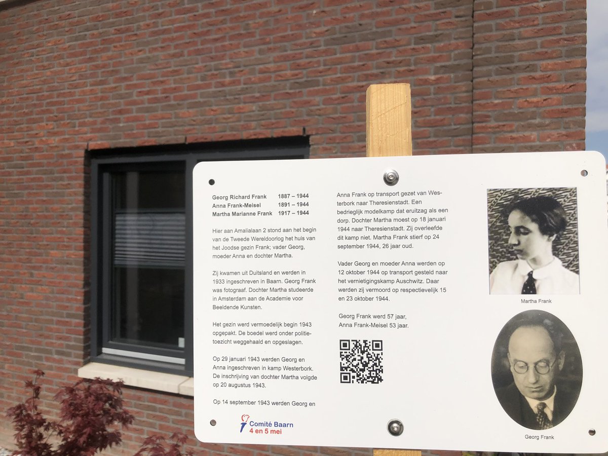 4-5 mei Safari in Baarn. Mooi initiatief. Met info bordjes op plaatsen met speciale betekenis.